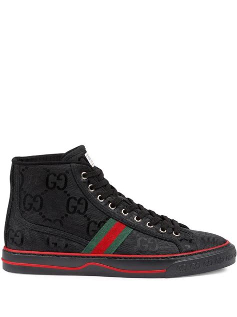 scarpe gucci alte nere|net a porter Gucci shoes.